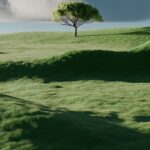 ‘마음 챙김’과 일상 휴식, 건강 관리의 새로운 열쇠로 떠오르다 A single tree on a vibrant green rolling hill.
